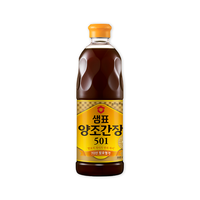 Naturally brewed soy sauce 501 860ml